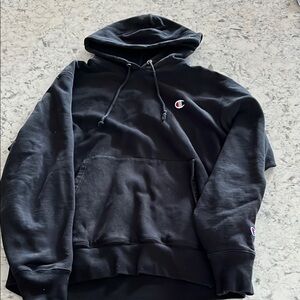 Champion Black Hoodie